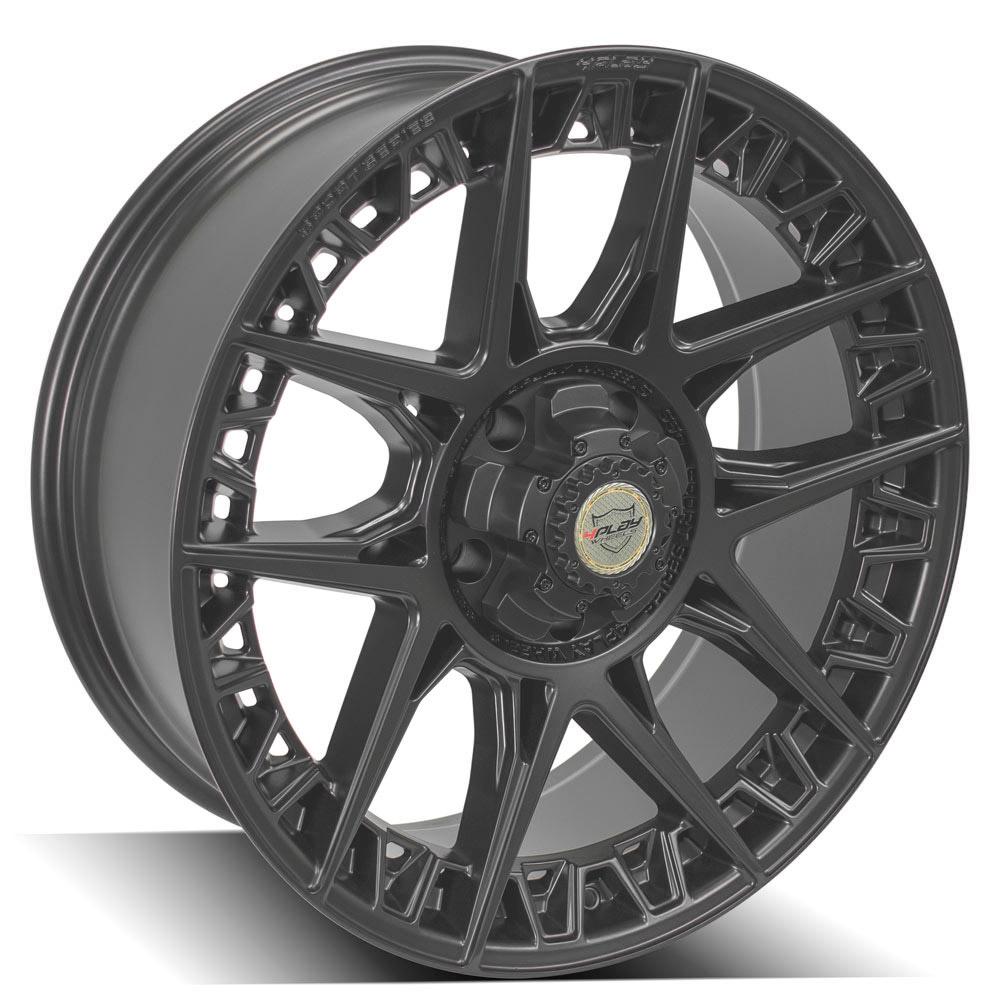 4Play Sport Series 4PS50 Satin Black Wheel 22x9.0 0 5x127|5x139.7mm 87.1mm