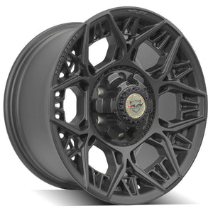 4Play Sport Series 4PS60 Satin Black Wheel 17x9.0 0 6x135|6x139.7mm 106.1mm