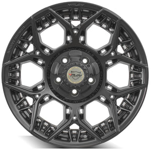 4Play Sport Series 4PS60 Satin Black Wheel 18x9.0 0 5x127|5x139.7mm 87.1mm