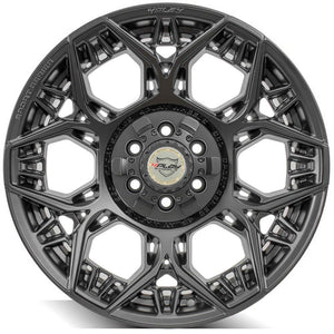 4Play Sport Series 4PS60 Satin Black Wheel 18x9.0 0 6x120mm 66.9mm