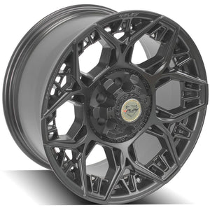 4Play Sport Series 4PS60 Satin Black Wheel 18x9.0 0 6x120mm 66.9mm