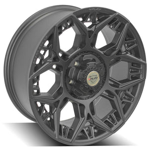 4Play Sport Series 4PS60 Satin Black Wheel 20x9.0 0 5x127|5x139.7mm 87.1mm