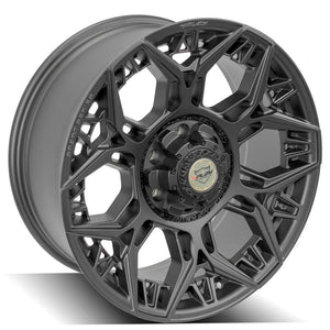 4Play Sport Series 4PS60 Satin Black Wheel 20x9.0 0 6x135|6x139.7mm 106.1mm