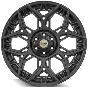 4Play Sport Series 4PS60 Satin Black Wheel 22x9.0 0 6x135|6x139.7mm 106.1mm