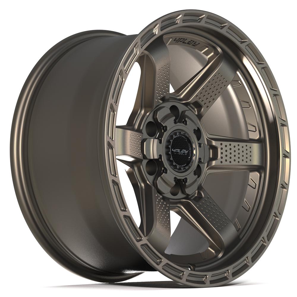 4Play 4PS63 Satin Bronze 18x9 -6 6x135|6x139.7mm 106.1mm - Wheelwiz