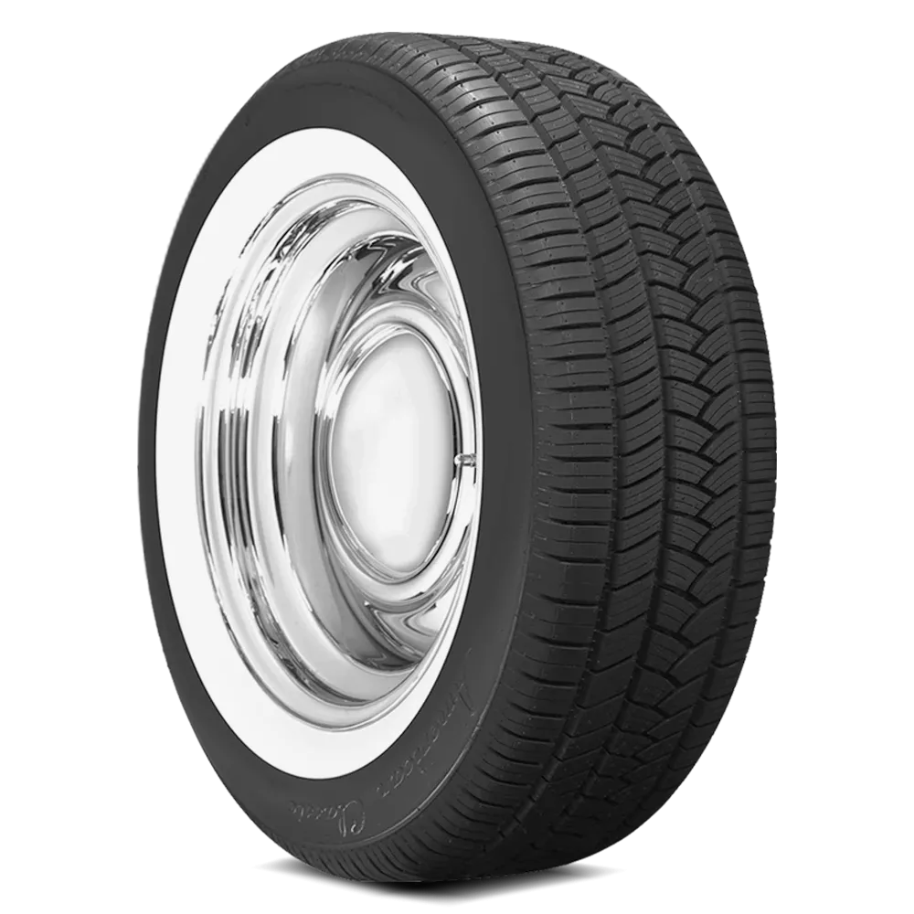 Coker American Classic Radial (1 1/2 INCH Whitewall) 205/55R16 - Wheelwiz