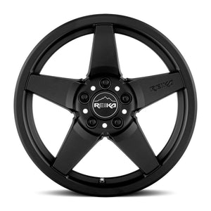 Reika R15 Satin Black 15x7 +15 5x100mm 56.1mm