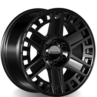 RWC 507 Satin Black 17x8 +18 6x135mm 87.1mm