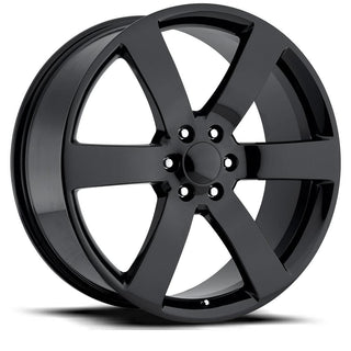 Factory Reproductions FR 32F Gloss Black 20x10 +45 6x127mm 78.1mm