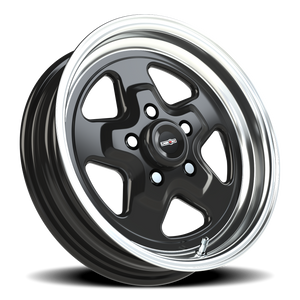 Vision Wheel 521H Gloss Black Machined Lip 15x4 -19 5x120.65mm 83.1mm - Wheelwiz