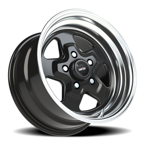 Vision Wheel 521H Gloss Black Machined Lip 15x8 0 5x120.65mm 83.1mm - Wheelwiz