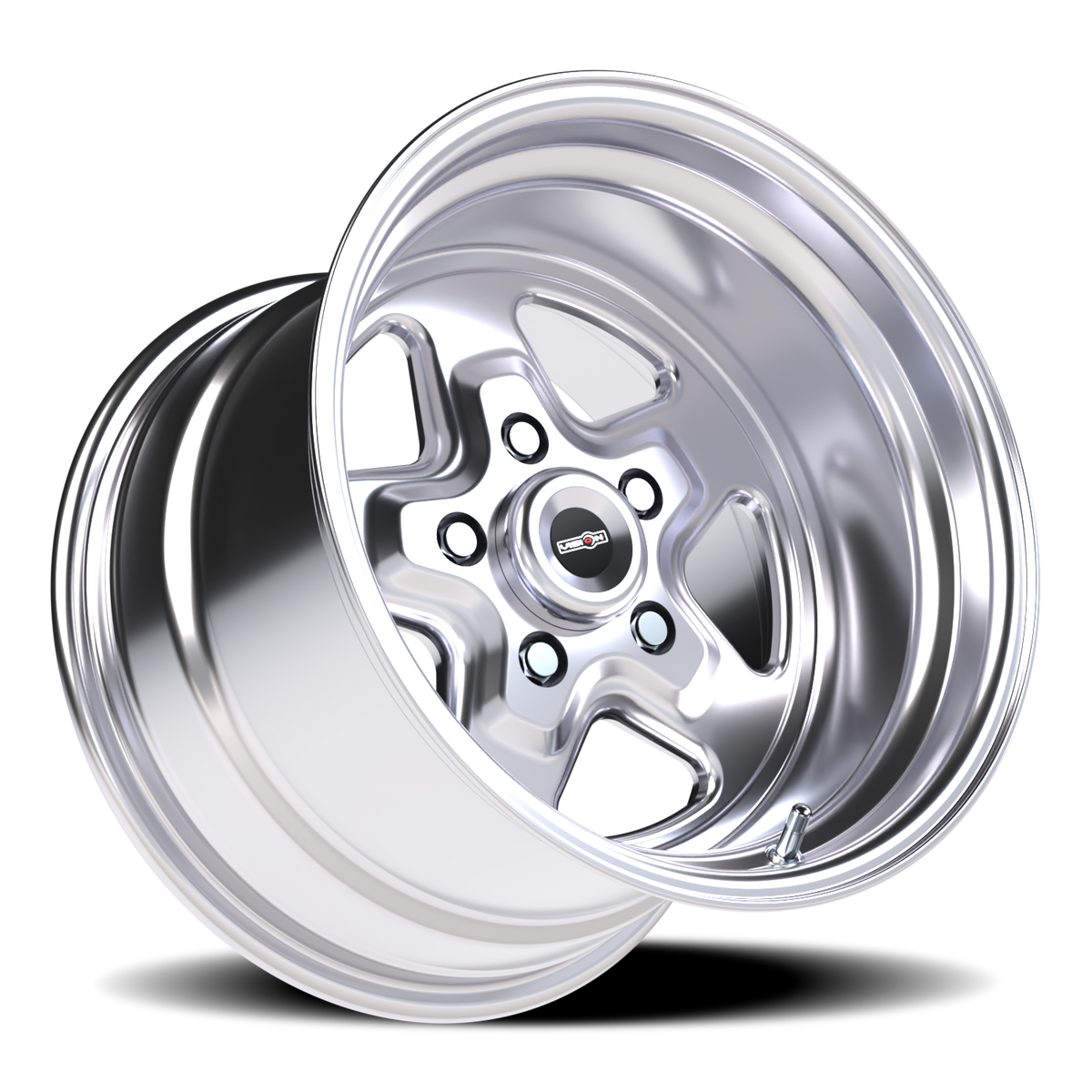 Vision Wheel 521H Polished 15x10 -25 5x120.65mm 83.1mm - Wheelwiz
