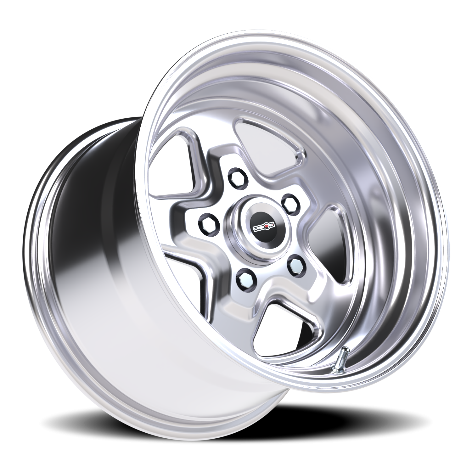 Vision Wheel 521H Polished 15x10 0 5x127mm 83.1mm - Wheelwiz