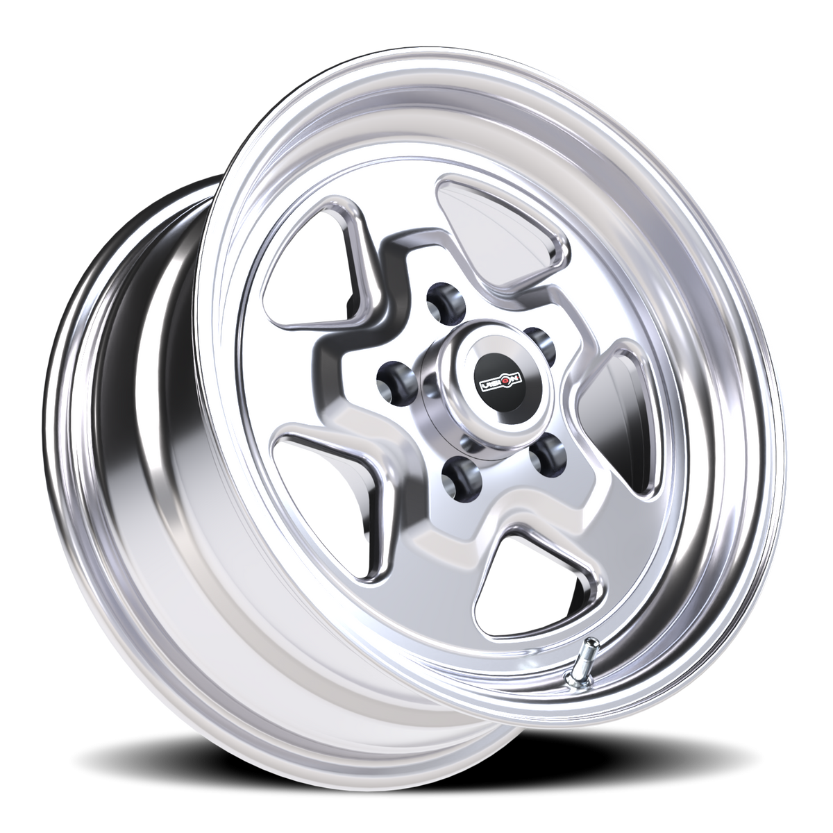 Vision Wheel 521H Polished 15x7 0 5x114.3mm 83.1mm - Wheelwiz