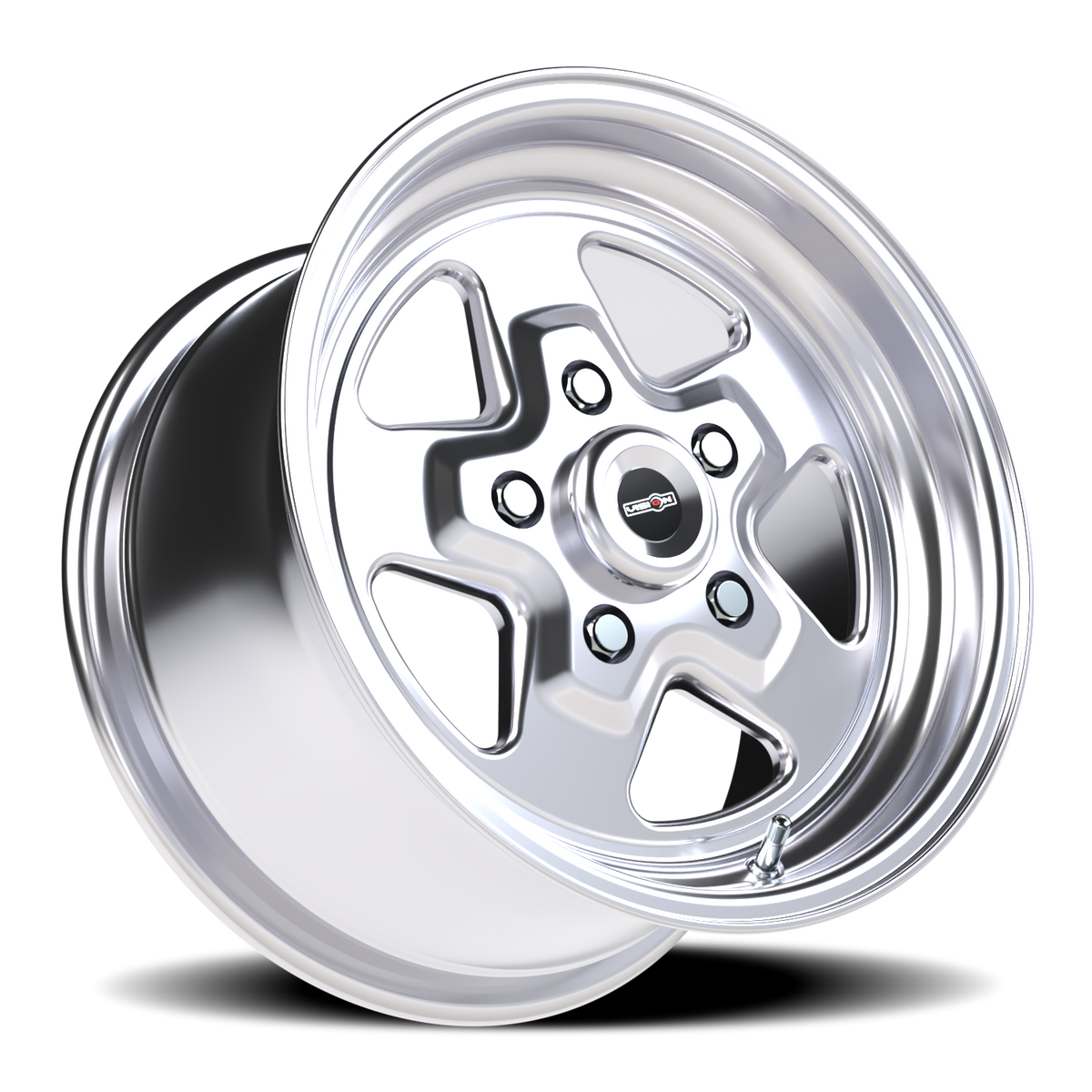 Vision Wheel 521H Polished 15x8 +27 5x114.3mm 83.1mm - Wheelwiz