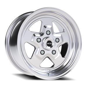Vision Wheel 521H Polished 15x8 +27 5x127mm 83.1mm - Wheelwiz