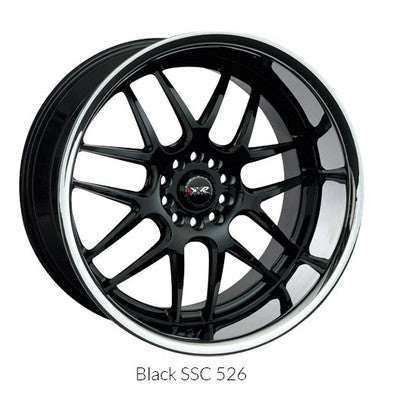 XXR Wheels XXR 526 Black / Ssc 20x9 +35 5x114.3|5x120mm 73.1mm - Wheelwiz