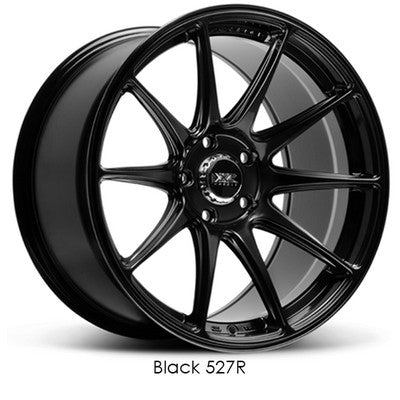 XXR Wheels XXR 527R Black 18x8.5 +35 5x114.3mm 73.1mm