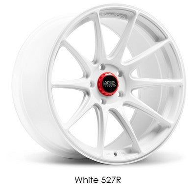 XXR Wheels XXR 527R White 18x8.5 +35 5x114.3mm 73.1mm