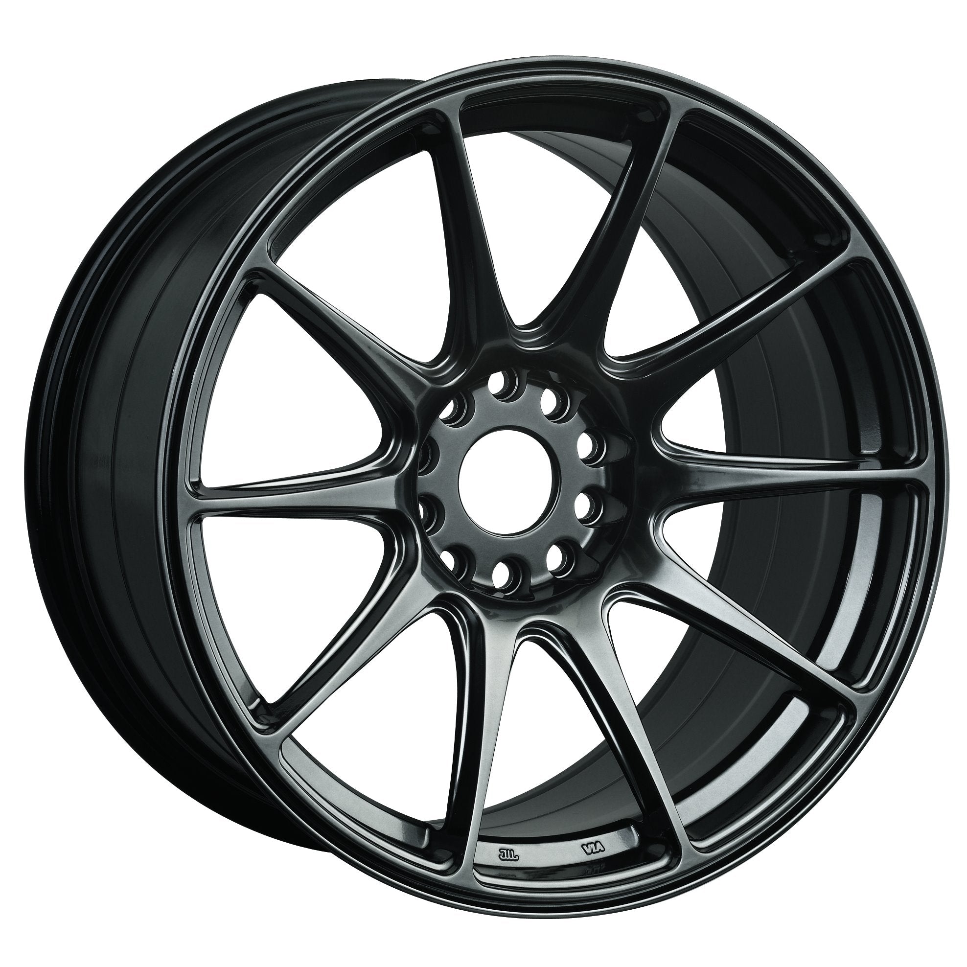 XXR Wheels 527 Chromium Black 18x8 +42 5x100|5x114.3 73.1mm– Wheelwiz
