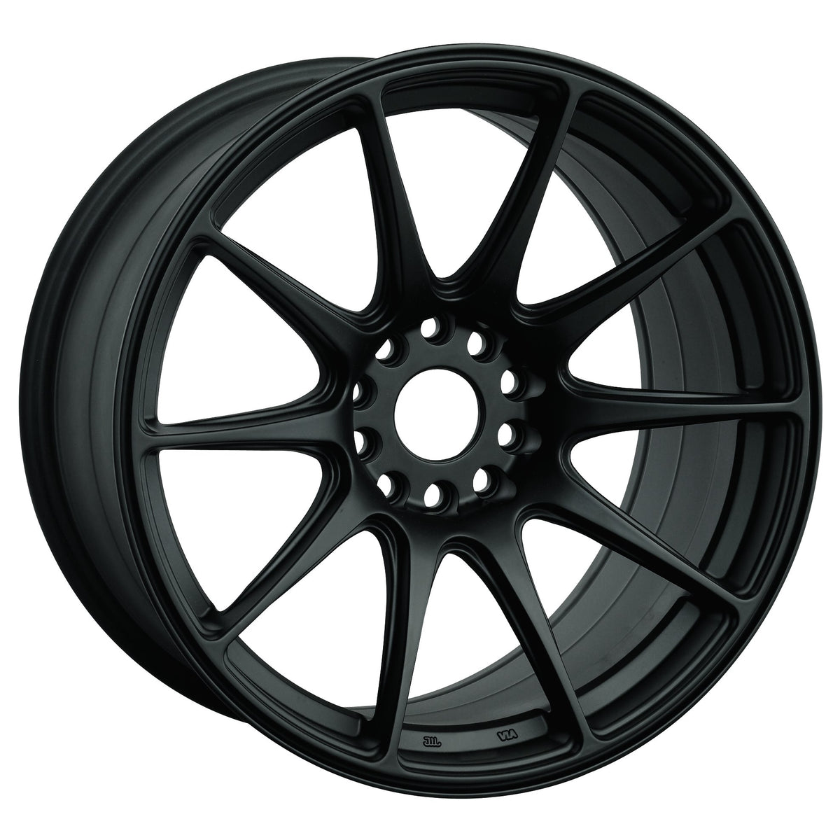XXR Wheels 527 Flat Black 18x8.75 +20 5x100|5x114.3 73.1mm - Wheelwiz