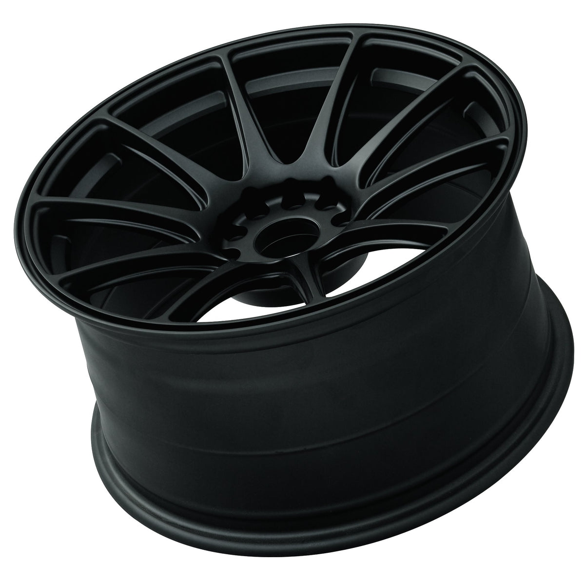 XXR Wheels 527 Flat Black 17x7.5 +40 4x100|4x114.3 73.1mm - Wheelwiz
