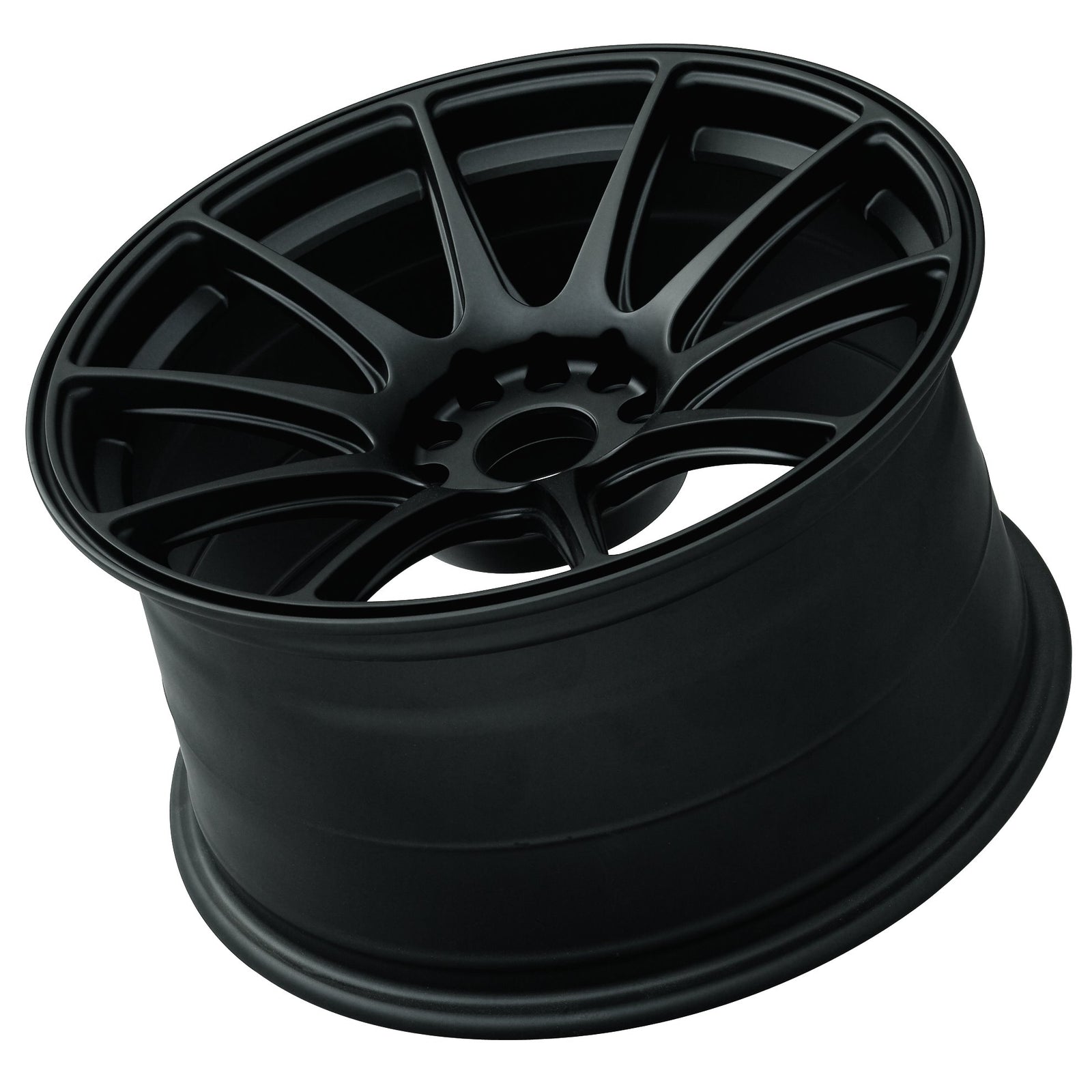 XXR Wheels 527 Flat Black 17x9.75 +25 4x100|4x114.3 73.1mm - Wheelwiz