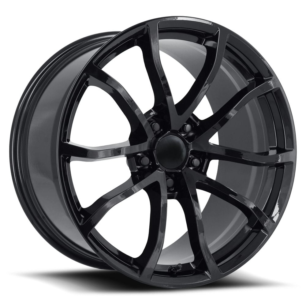 Factory Reproductions FR 25 Gloss Black 19x10 +40 5x120.65mm 70.3mm