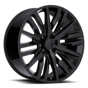 Factory Reproductions FR 97 Gloss Black 22x9 +28 6x139.7mm 78.1mm