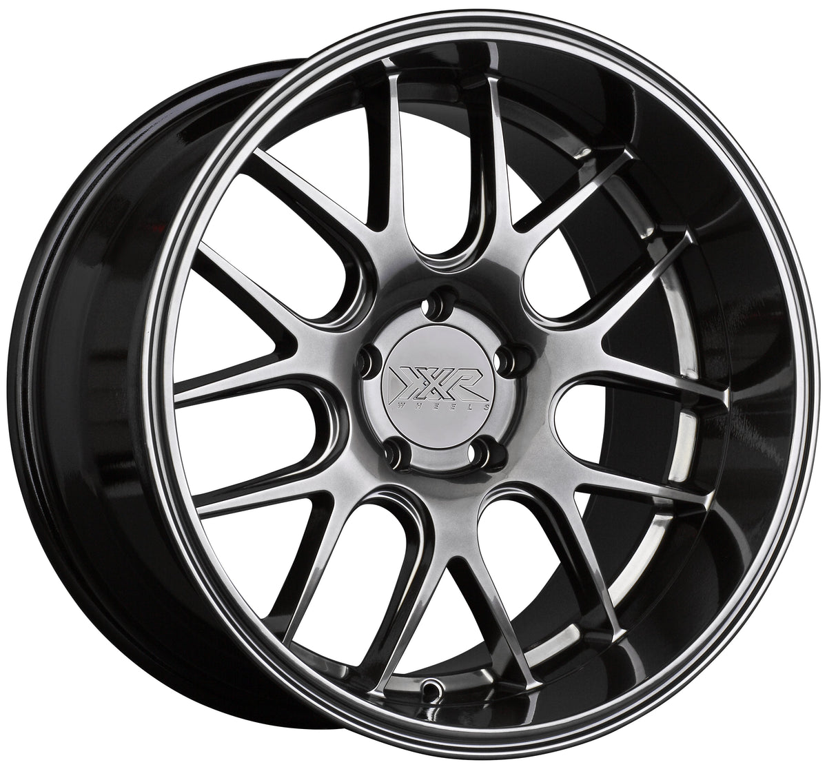 XXR Wheels 530D Chromium Black 18x9 +35 5x112 73.1mm - Wheelwiz