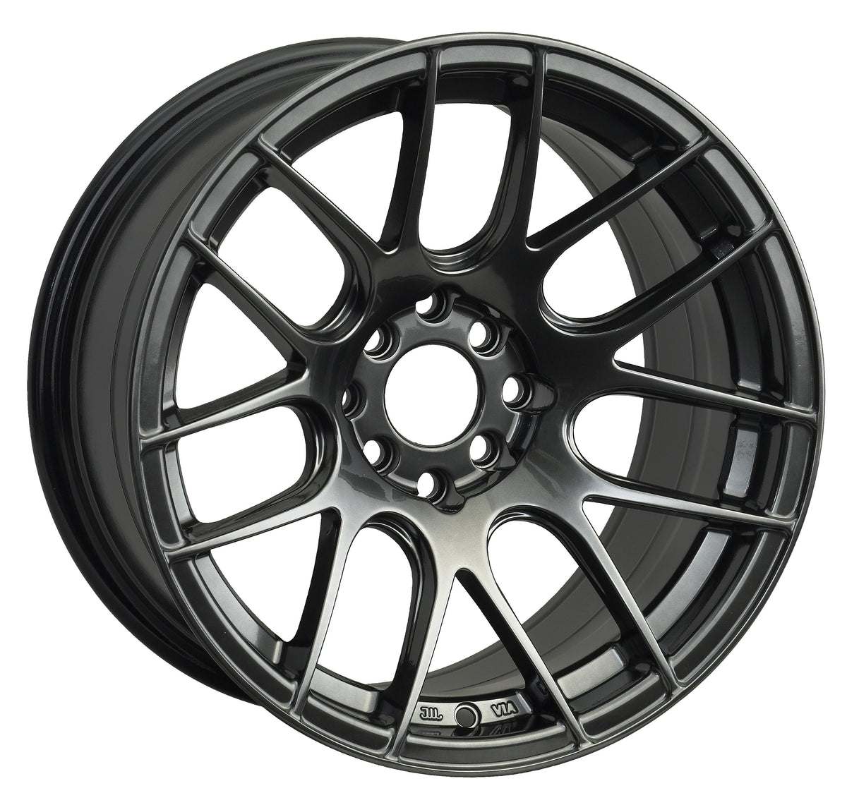 XXR Wheels 530 Chromium Black 16x8.25 0 4x100|4x114.3 73.1mm - Wheelwiz
