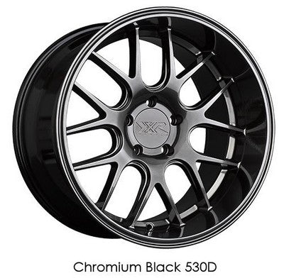 XXR Wheels XXR 530D Chromium Black 19x10.5 +20 5x114.3mm 73.1mm