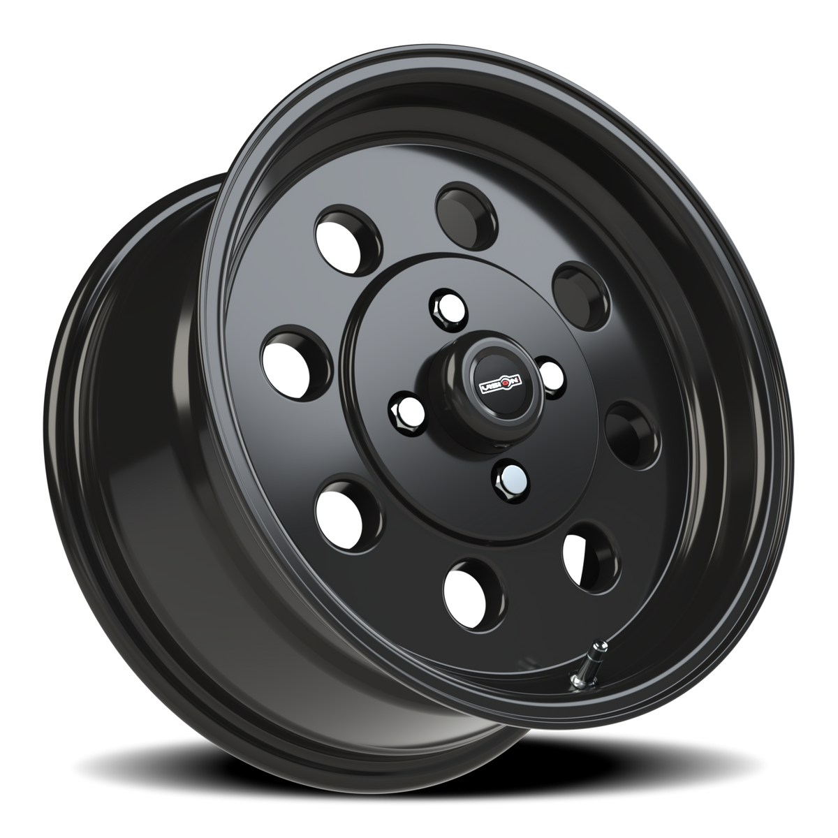 Vision Wheel 531 Gloss Black 15x7 +20 4x108mm 72.6mm - Wheelwiz