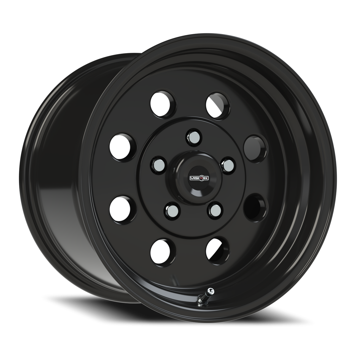 Vision Wheel 531 Gloss Black 15x10 +25 5x120.65mm 83.1mm - Wheelwiz