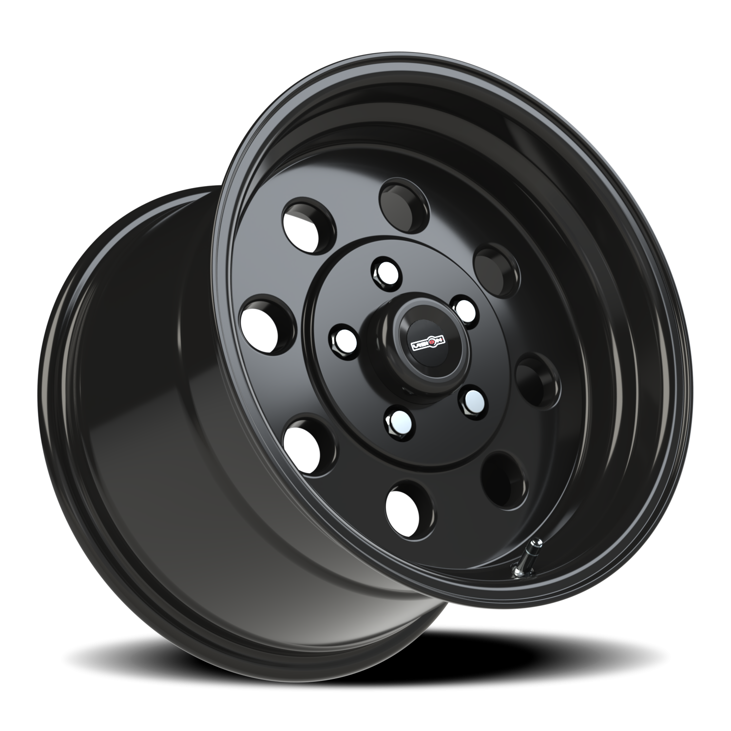 Vision Wheel 531 Gloss Black 15x10 +25 5x120.65mm 83.1mm - Wheelwiz