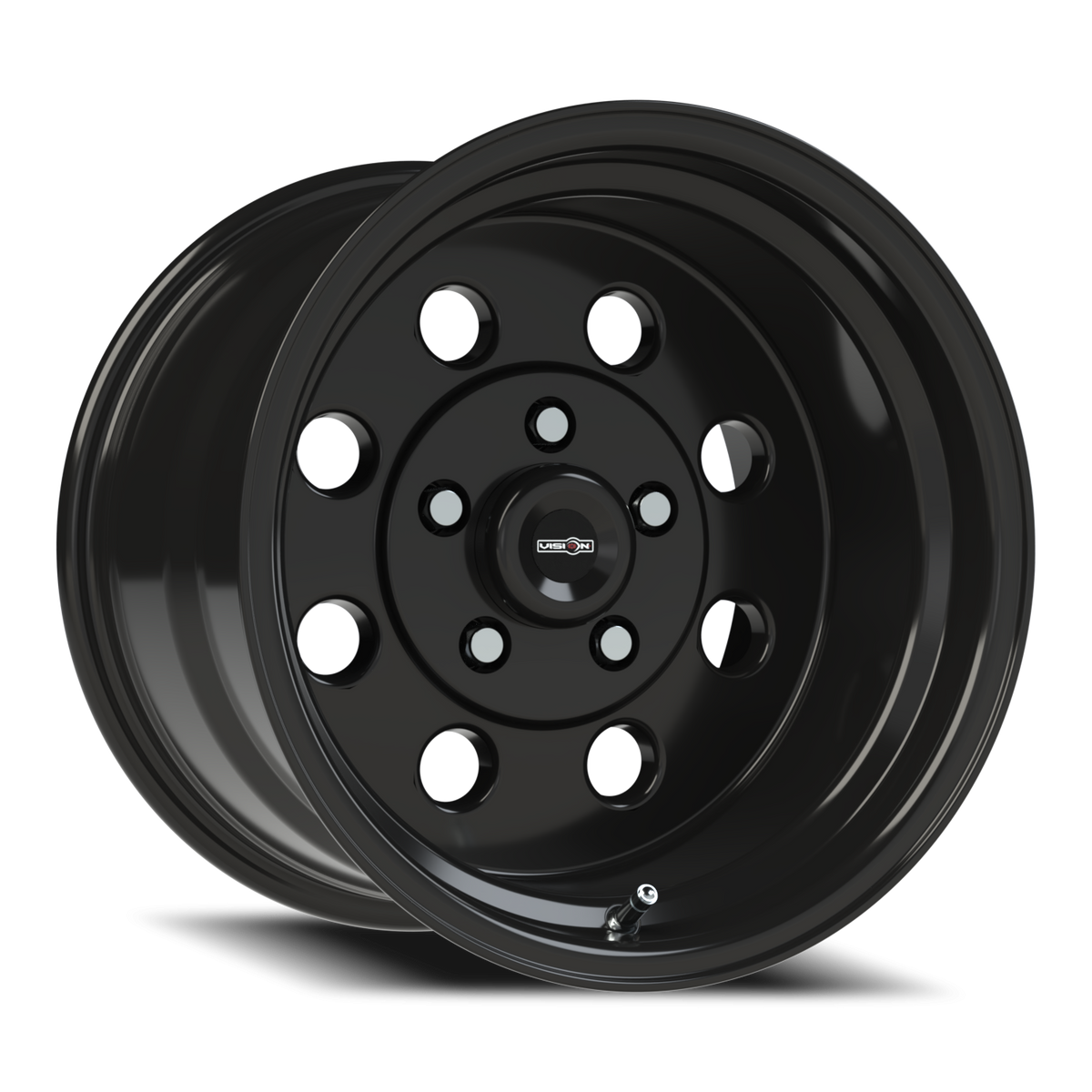 Vision Wheel 531 Gloss Black 15x10 -25 5x114.3mm 83.1mm - Wheelwiz