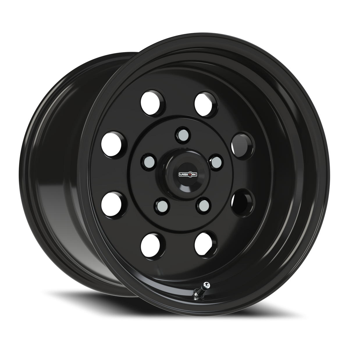 Vision Wheel 531 Gloss Black 15x10 0 5x114.3mm 83.1mm - Wheelwiz