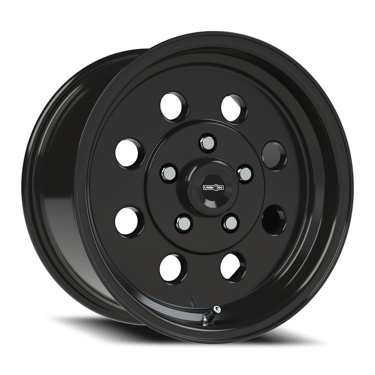 Vision Wheel 531 Gloss Black 15x8 +27 5x114.3mm 83.1mm - Wheelwiz