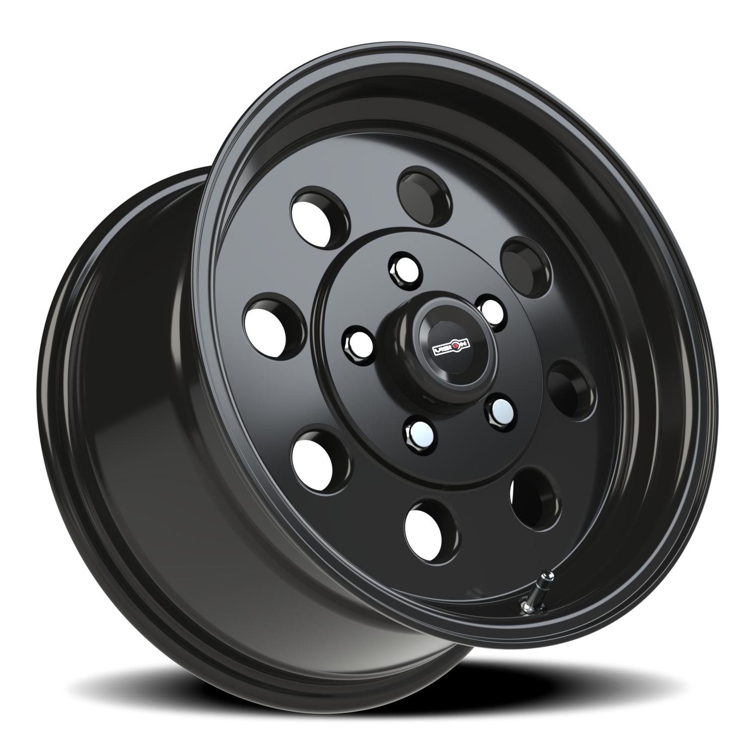 Vision Wheel 531 Gloss Black 15x8 +27 5x114.3mm 83.1mm - Wheelwiz