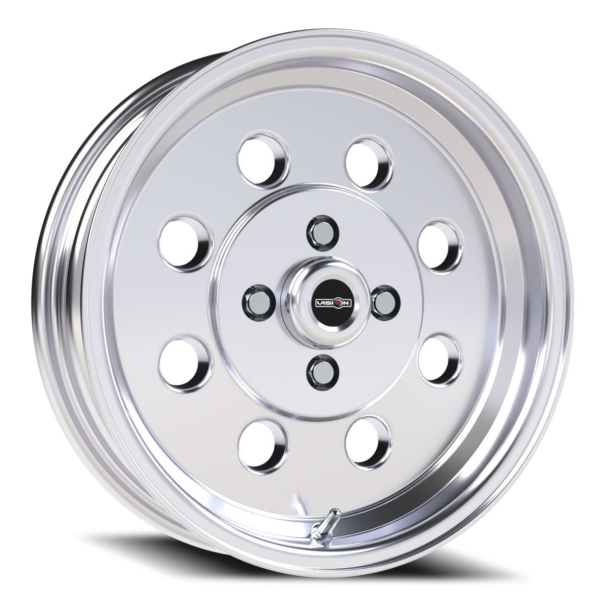 Vision Wheel 531 Polished 15x4 -19 4x108mm 72.6mm - Wheelwiz