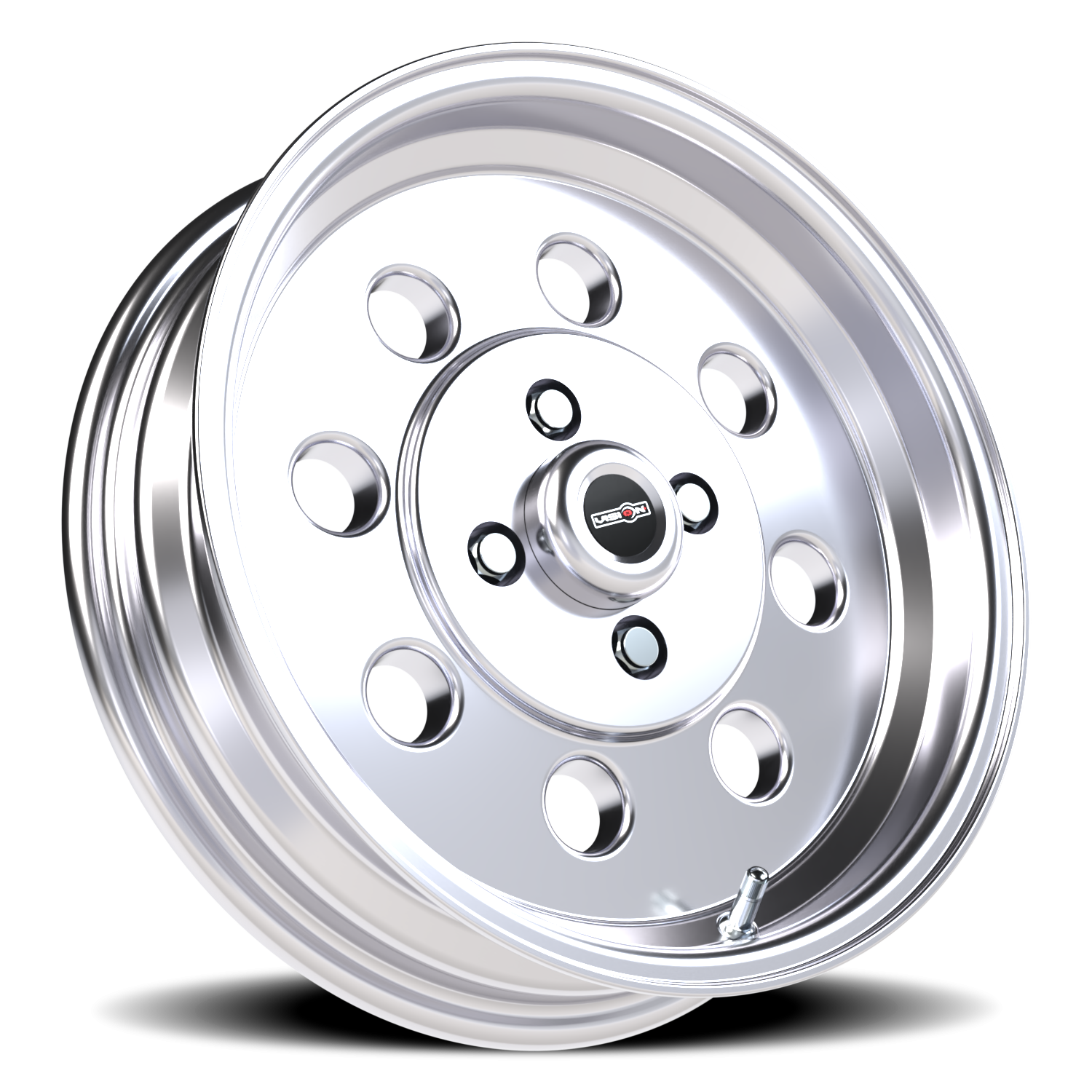 Vision Wheel 531 Polished 15x4 -19 4x108mm 72.6mm - Wheelwiz