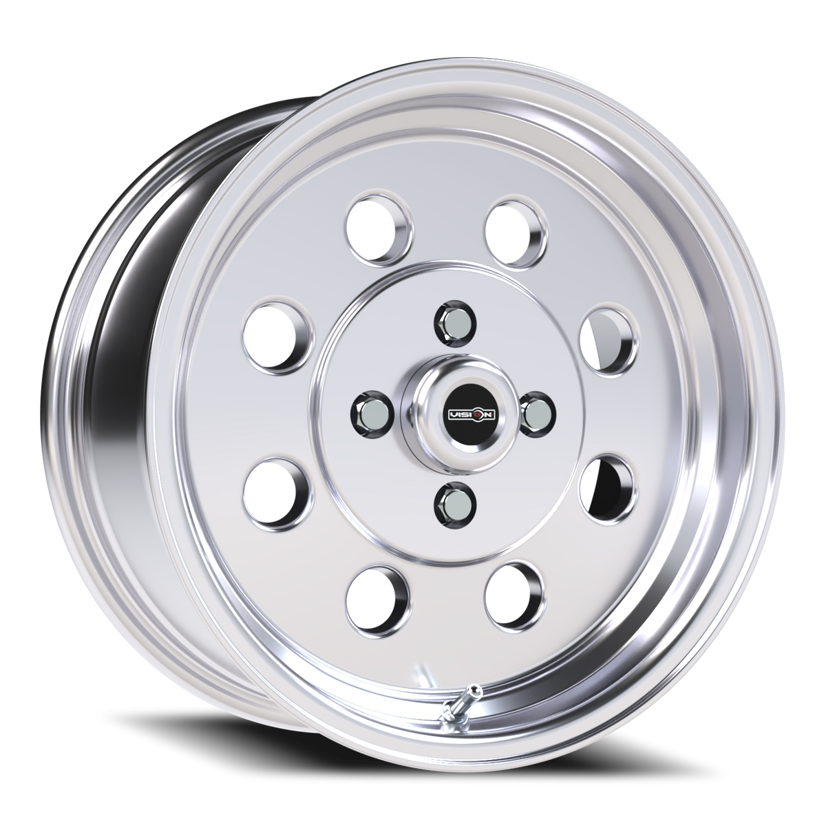 Vision Wheel 531 Polished 15x7 +20 4x108mm 72.6mm - Wheelwiz