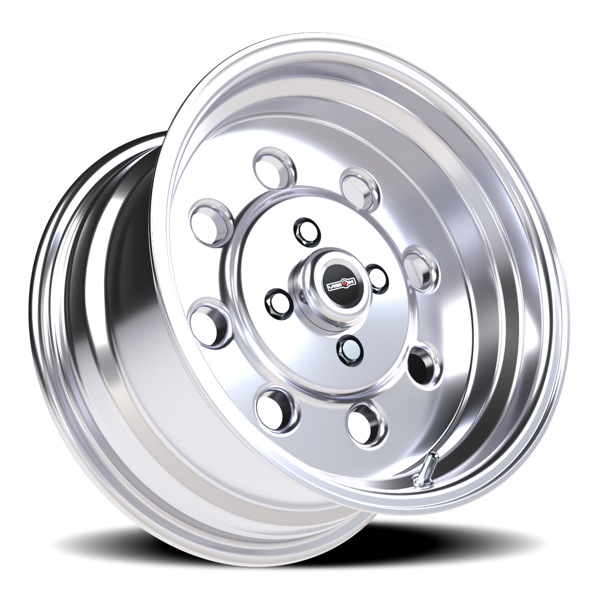 Vision Wheel 531 Polished 15x8 0 4x108mm 72.6mm - Wheelwiz