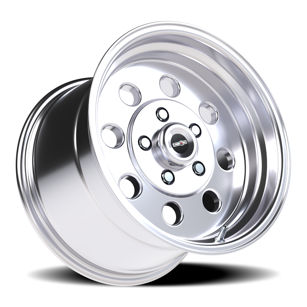 Vision Wheel 531 Polished 15x10 +25 5x120.65mm 83.1mm - Wheelwiz