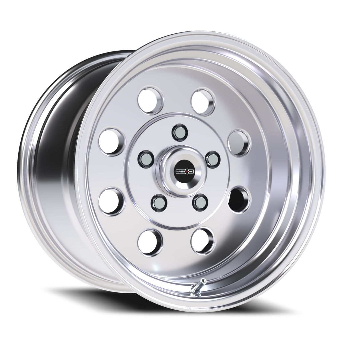 Vision Wheel 531 Polished 15x10 0 5x114.3mm 83.1mm - Wheelwiz