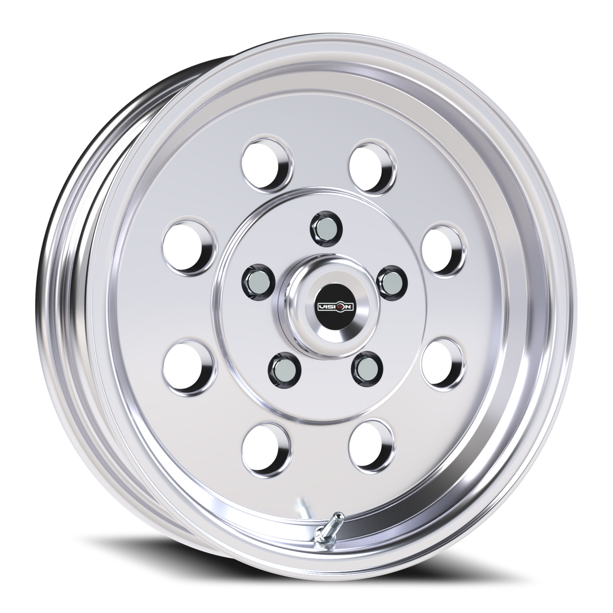Vision Wheel 531 Polished 15x4 -19 5x120.65mm 83.1mm - Wheelwiz