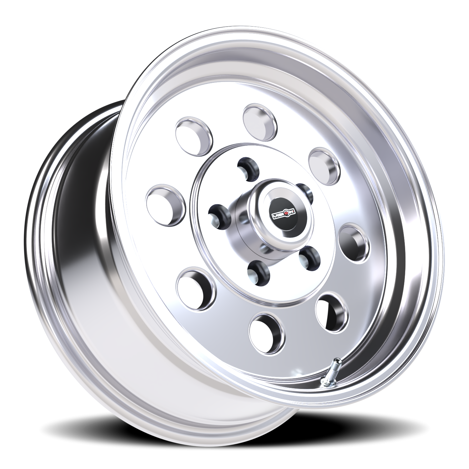 Vision Wheel 531 Polished 15x7 0 5x120.65mm 83.1mm - Wheelwiz