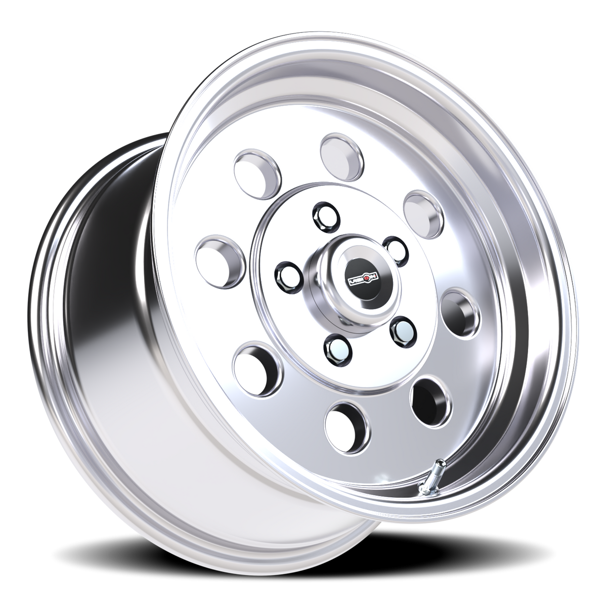 Vision Wheel 531 Polished 15x8 +27 5x120.65mm 83.1mm - Wheelwiz