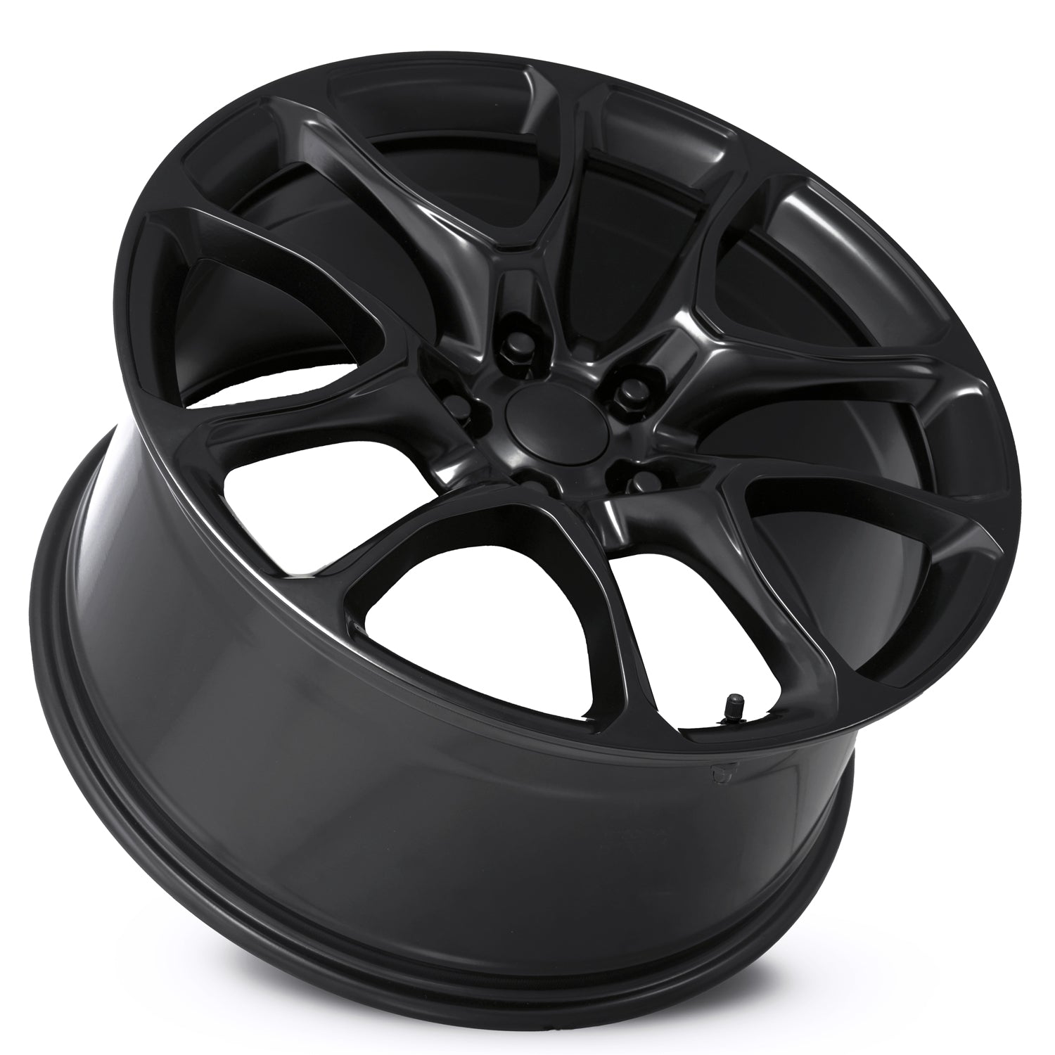Factory Reproductions FR 551F Satin Black 20x9 +35 5x127mm 71.5mm