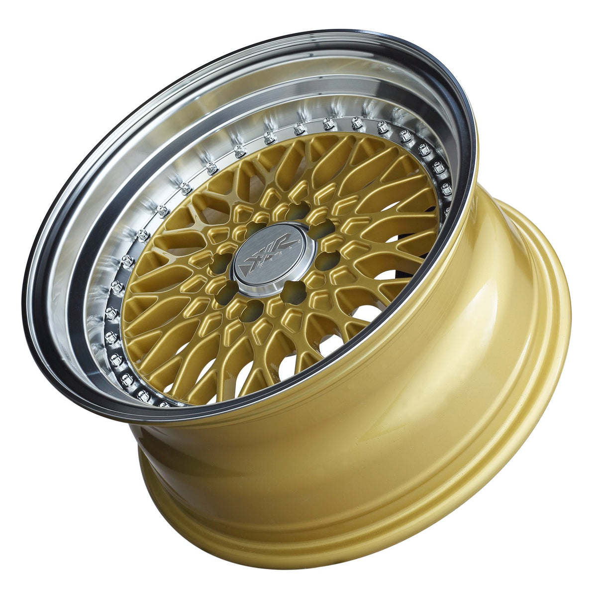 XXR Wheels 536 Hyper Gold / ML 15x8 +20 4x100|4x114.3 73.1mm - Wheelwiz